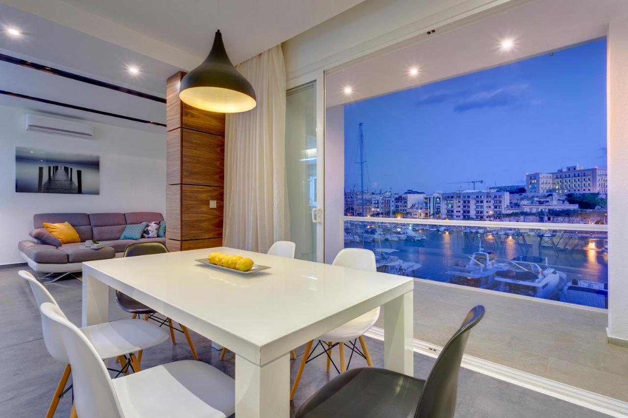 Luxury 3Br Apartment With Marina Views Gzira Exterior photo